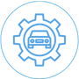 Icône industrie Automobile et Ferroviaire